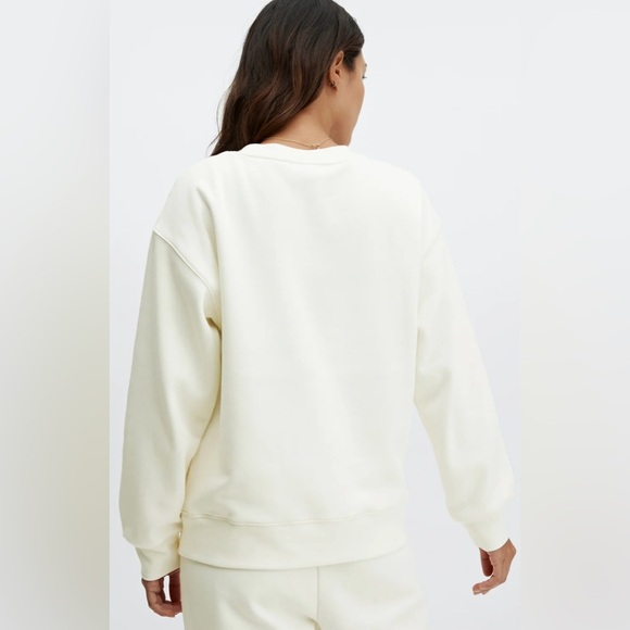 Eco Go-To Crewneck Sweatshirt - Bone - Medium - EUC - Picture 2 of 9